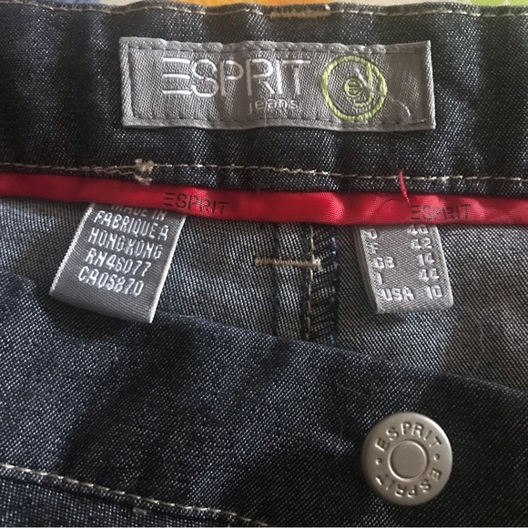 Esprit Denim Skirt - Size 10 - Picture 6 of 11